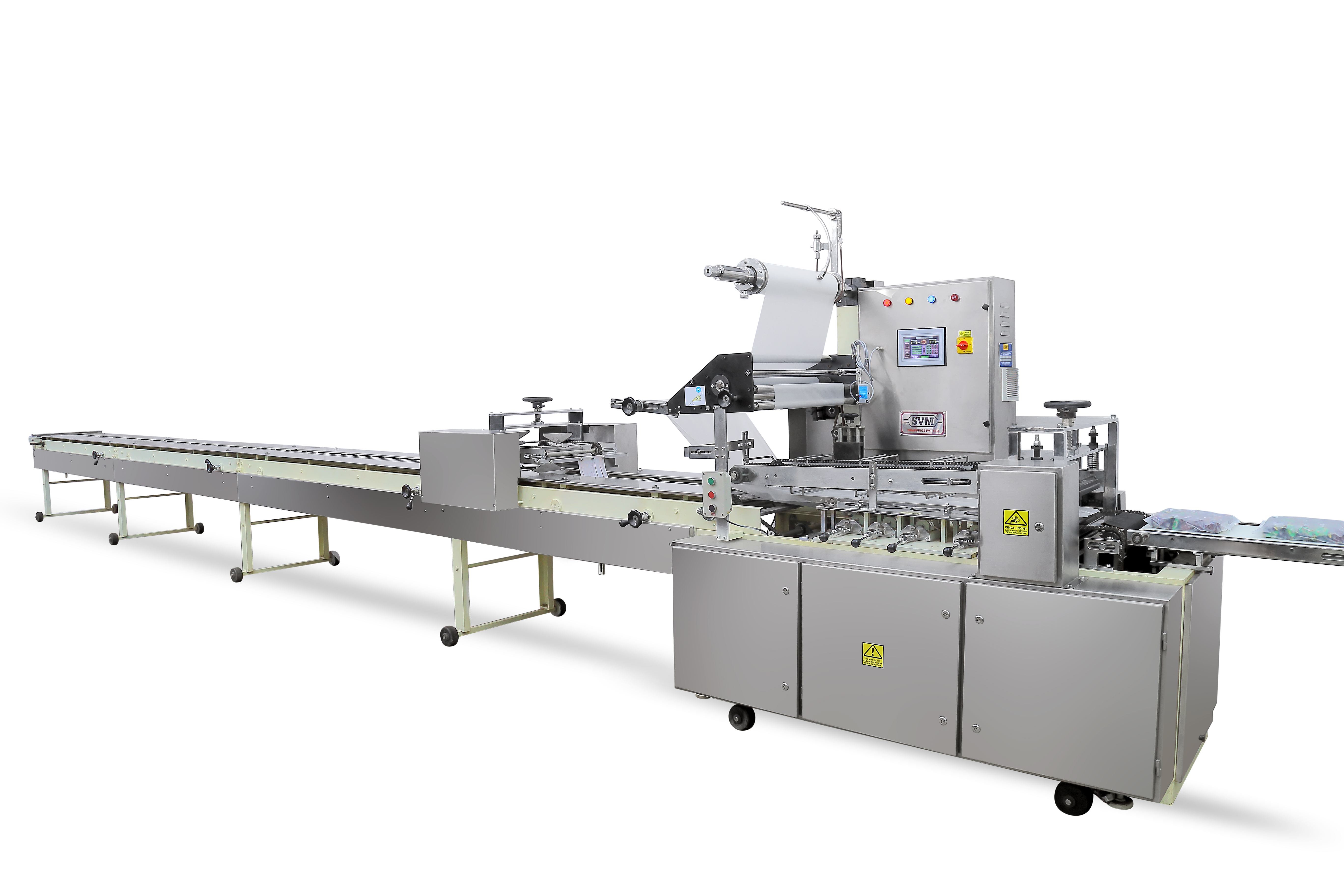 Wet Tissue Overwrap Machine